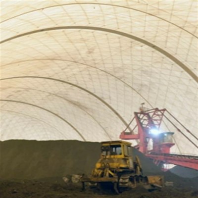 What are the benefits of having a coal yard enclosure?